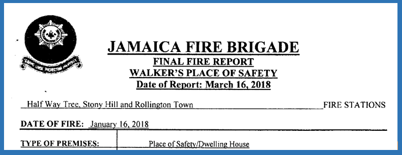 JFB Walker's fire report pic